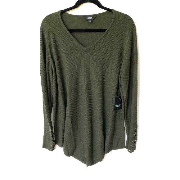 Vera Wang Tops - NWT Vera Wang Women’s Tunic Lace Sleeve Asymmetrical Size XXL